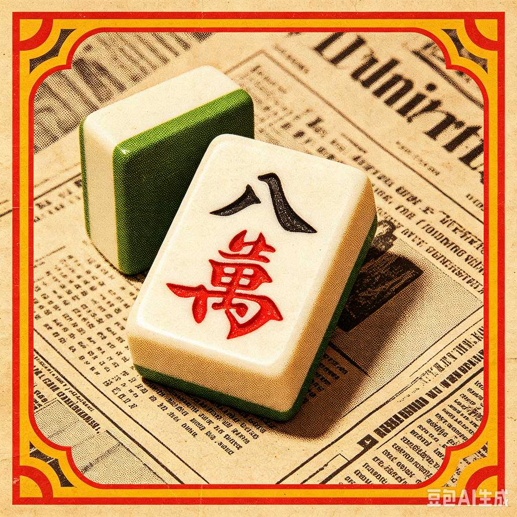 matte finish mahjong set