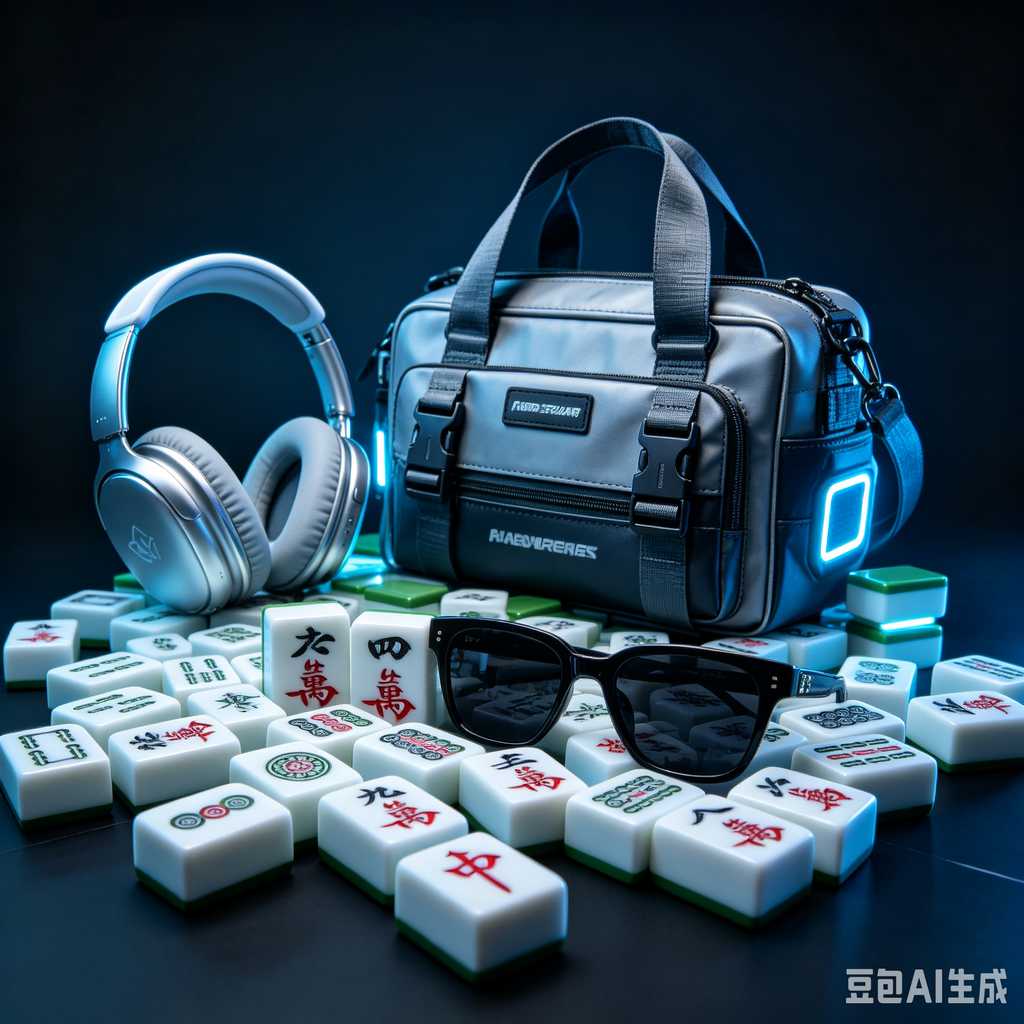 retro vintage mahjong set
